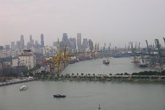 Singapore 04 02 Sentosa Island view of Port.JPG